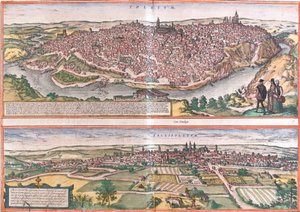 Ansichten von Toledo und Valladolid, Spanien
