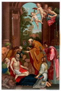 Letzte Kommunion des Heiligen Hieronymus, 1614 (1870)
