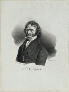 Niccolò Paganini von Franz Krüger