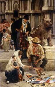 Der Fächerverkäufer, 1882