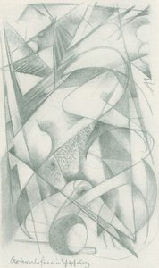 Arsenal für eine Schöpfung von Franz Marc