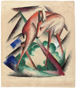 Hirsche, 1912 von Franz Marc