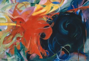 Kampfformen von Franz Marc
