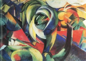 Der Mandrill von Franz Marc