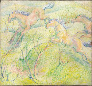 Springende Pferde, 1910