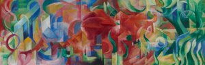 Spielende Formen von Franz Marc