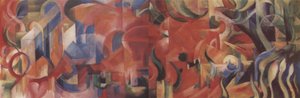 Spielende Formen von Franz Marc