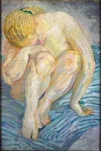 Studie eines weiblichen Aktes von Franz Marc