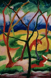 Wiesel spielen, 1911