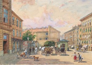 Die Burggassen-Linie in Wien von Franz Reinhold