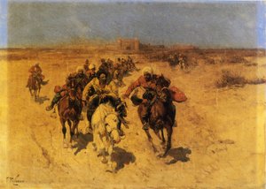 Araber zu Pferd