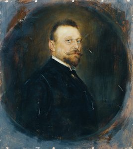 Der Reichsratsabgeordnete Dr. Joseph Maria Baernreither von Franz Seraph von Lenbach