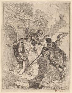 Tobias heilt seinen Vater von Franz Sigrist the Elder