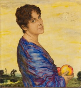 Porträt der Frau des Künstlers, ca. 1914
