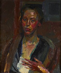 Die schwedische Malerin Ella Wanner