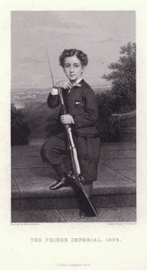 Napoleon, Prinz Imperial, Sohn von Kaiser Napoleon III. von Frankreich