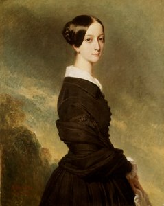Porträt von Françoise Caroline de Bourbon Bragance, Prinzessin von Joinville