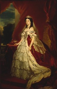 Prinzessin Augusta von Sachsen-Weimar-Eisenach 1811-1890, Königin von Preußen, ca. 1859