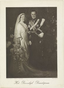 Porträt von Juliana, Königin der Niederlande, und Bernhard von Lippe-Biesterfeld von Franz Ziegler