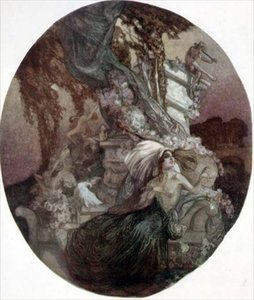 Frau mit Perlen von Franz von Bayros (1866 1924)