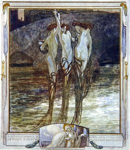 Illustration aus Dantes Göttlicher Komödie, Paradies, Gesang XVI, 1921