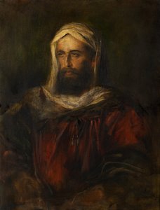 Bildnis Hermann Levi in orientalischem Kostüm von Franz von Lenbach