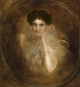Lady Mary Victoria Leiter Curzon von Franz von Lenbach