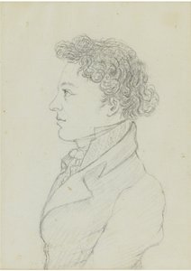 Franz Schubert 1797-1828, im Alter von 17 Jahren, ca. 1814
