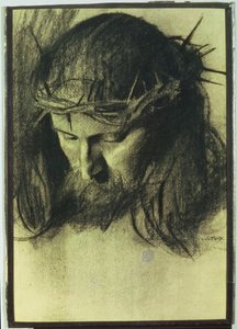Kopf von Christus, um 1890