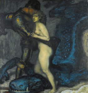 Der Drachentöter, von Franz Ritter von Stuck von Franz von Stuck