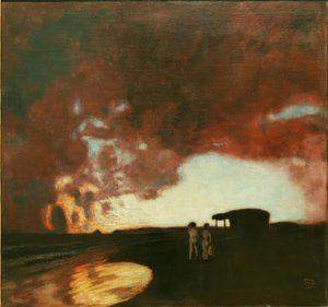 Sonnenuntergang am Meer