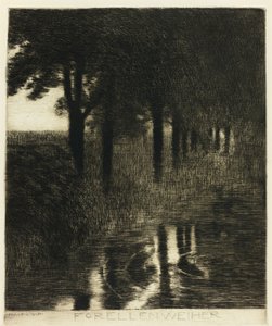 Der Forellenteich von Franz von Stuck