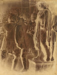 Basrelief vom Konstantinsbogen, Rom, 1849 von Frédéric Flachéron