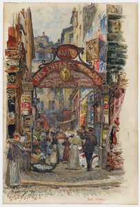 Eingang zum Markt der Enfants-Rouges, 39, rue de Bretagne
