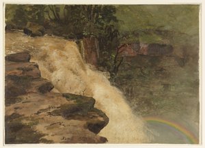 Ein Wasserfall in Kolumbien