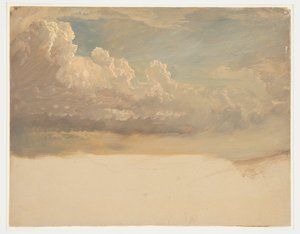 Wolkenstudie von Frederic Edwin Church