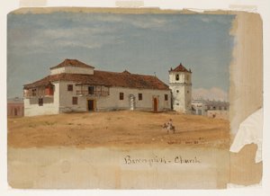 Kolumbien, Baranquilla Kirche von Frederic Edwin Church
