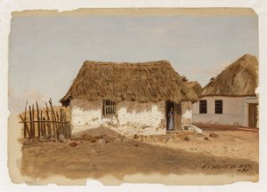 Kolumbien, Barranquilla, Zwei Häuser von Frederic Edwin Church