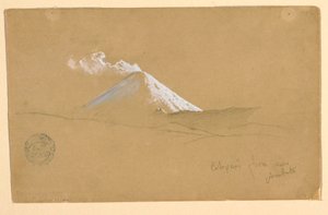 Cotopaxi von nahe Ambato, Ecuador von Frederic Edwin Church