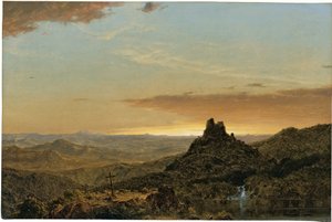 Kreuz in der Wildnis von Frederic Edwin Church