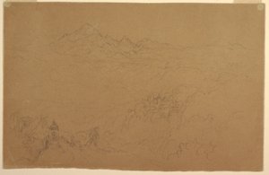 Andenlandschaft, Juli 1853 von Frederic Edwin Church