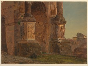 Bogen des Septimius Severus, Rom von Frederic Edwin Church