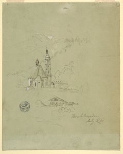 Berchtesgaden, Bayern, 3. Juli 1868 von Frederic Edwin Church
