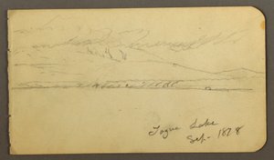 Wolkenverhangener Mt. Katahdin, 1878 von Frederic Edwin Church