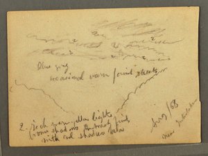 Wolkengedeckte Jungfrau, Interlaken, Schweiz, August 1868 von Frederic Edwin Church
