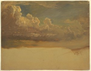 Zeichnung, Wolkenstudie, März 1871 von Frederic Edwin Church