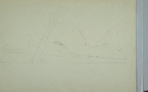 Schwimmender Eisberg, Juni oder Juli 1859