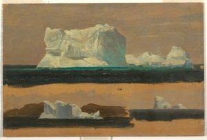 Schwimmende Eisberge, 4. Juli 1859