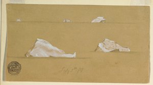 Schwimmende Eisberge, 5. Juli 1859 von Frederic Edwin Church