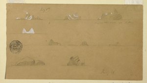 Schwebende Eisberge, 6. und 16. Juli 1859